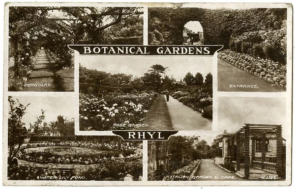 Botanical Gardens, Rhyl, North Wales
