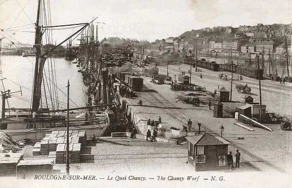 Boulogne-sur-Mer, France - The Chanzy Quay