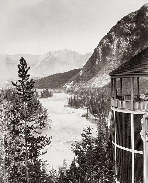 Bow Valley, Canadian Pacific Railway, Canada c. 1890