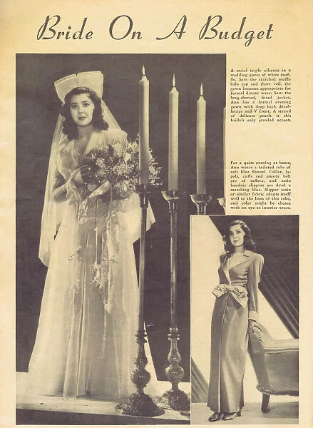 Bride on Budget feature (1  /  4) featuring Ann Rutherford