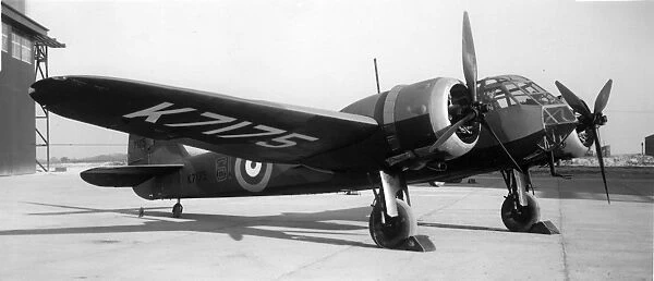 Bristol Blenheim I K7175 from the first production batch