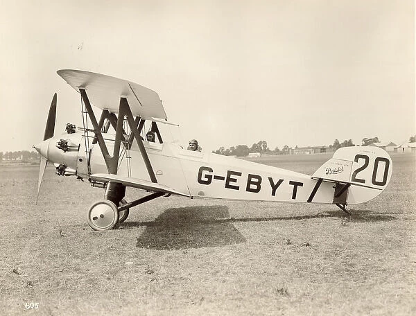 Bristol PTM, G-EBYT, powered by a direct-drive Titan radial