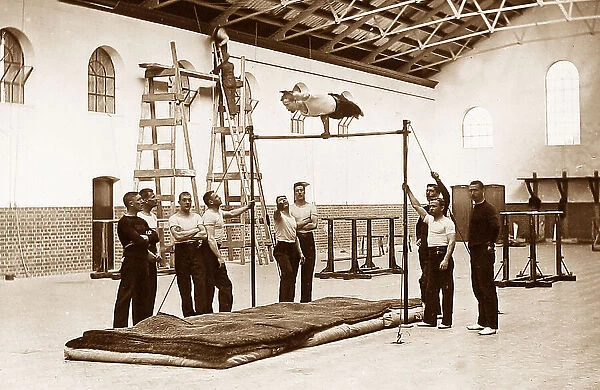 British Army gymnasium at Aldershot