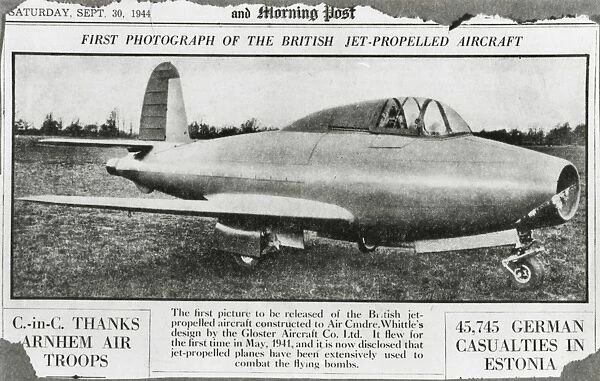 British jet-propelled aircraft