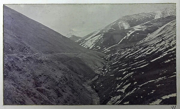 British Military Campaign to Tibet - Mount Jomolhari