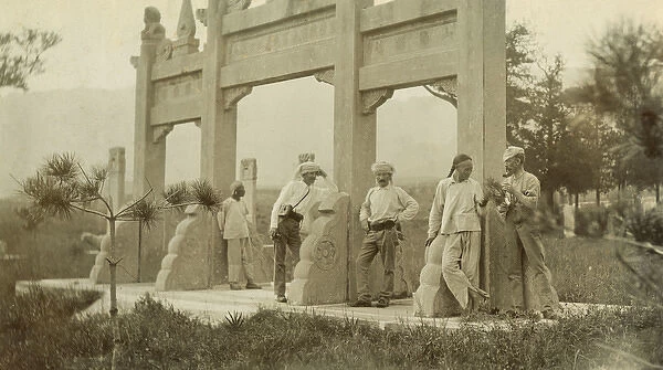 British soldiers in China, c. 1911