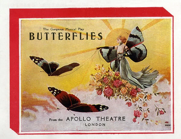 Butterflies, musical play from the Apollo Theatre, London