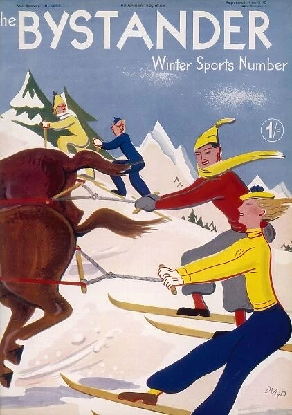 The Bystander Winter Sports Number front cover