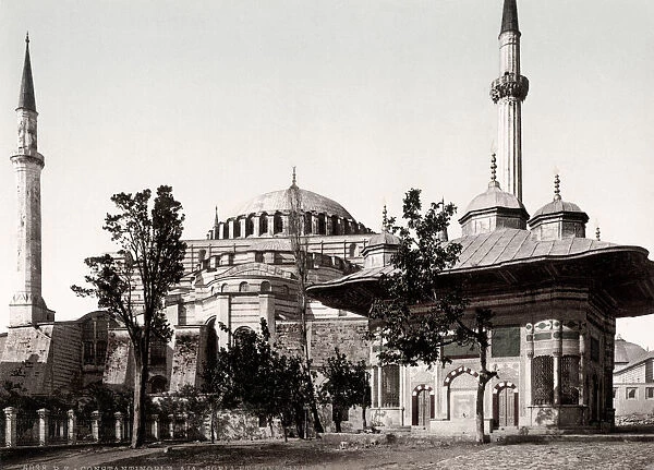 c. 1890s Turkey Istanbul Constantinople Hagia Sophia