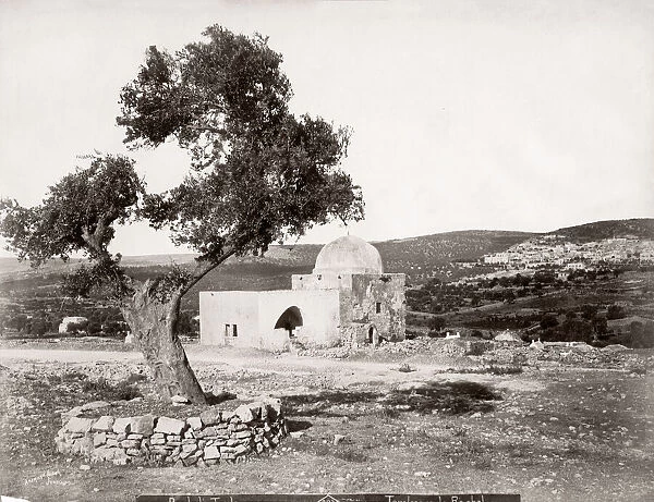 c. 1900 Holy Land, Palestine, Israel - tomb of Rachel
