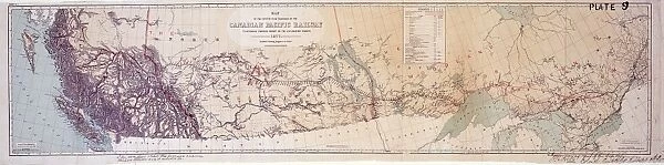 Canadian Pacific Railway map