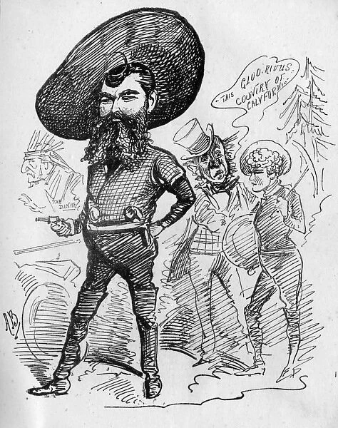 Caricature of Arthur McKee Rankin, Canadian actor