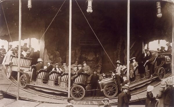 Carousel at Redruth, 1913