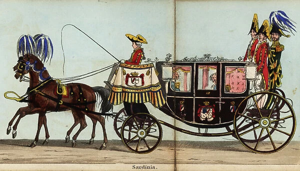 Carriage of the Marquis of Brignole in Queen Victoria s