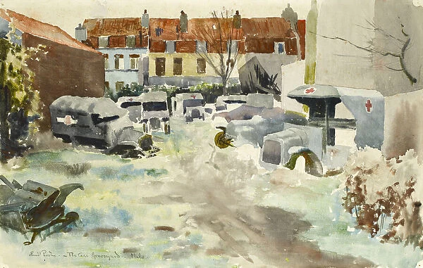 The Cars Graveyard, Malo, by Ernest Procter
