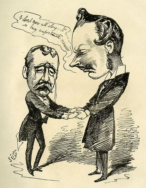 Cartoon, Edward and Clement