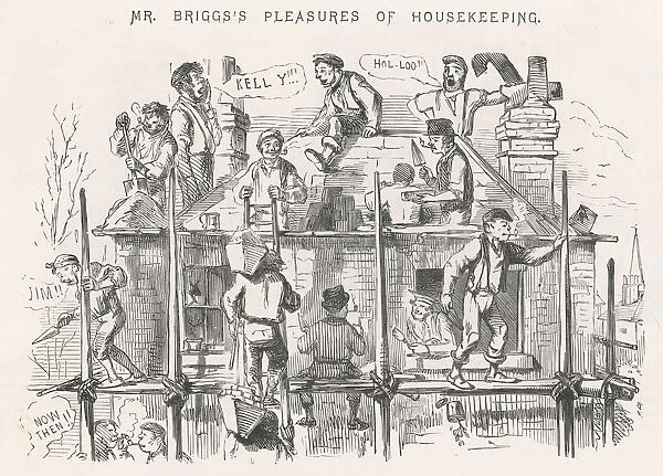 Cartoon, Mr Briggss Pleasures of Housekeeping