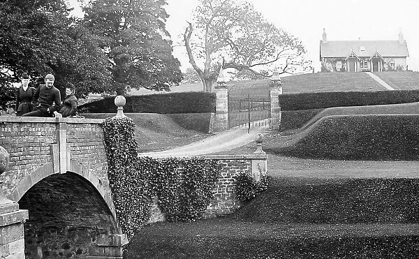 Castle Kennedy entrance Victorian period