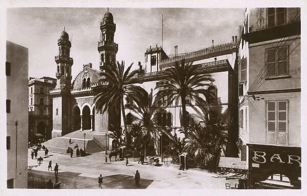 Cathedral and Governors Palace, Algiers, Algeria