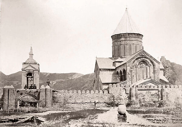 Caucasus Georgia - cathedral at Mtskheta