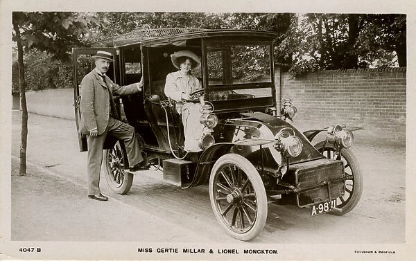 CGV Charron Vintage Car - Gertie Millar and Lionel Monckton