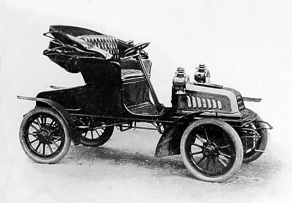 A Challenge veteran car, early 1900s