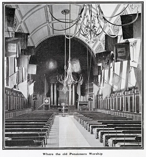 The Chapel at the Royal Hospital Chelsea, a retirement home