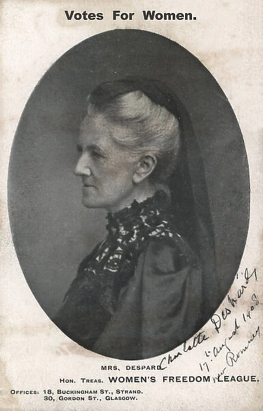 Charlotte Despard Suffragette