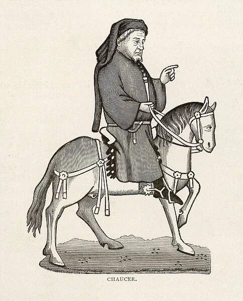 Chaucer  /  Horse  /  Canterbury