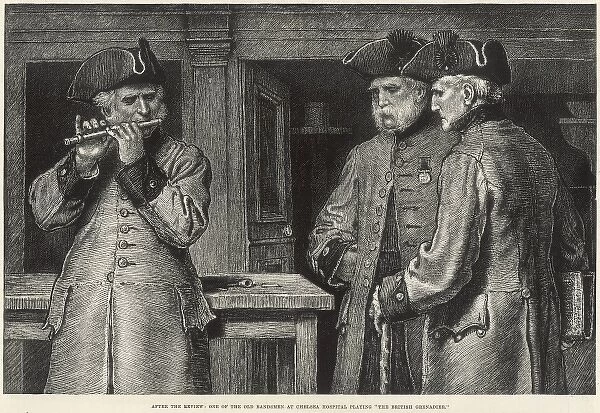 Chelsea Pensioners Relaxing, 1882