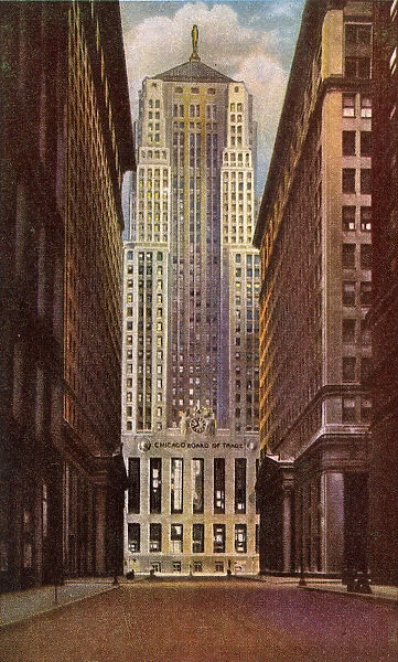Chicago, Illinois, USA - Board of Trade Building