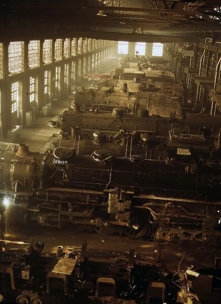 Chicago and Northwestern railroad locomotive shops, Chicago