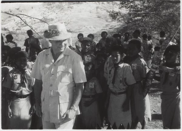 Chief Scout of Fiji, Sir Derek Galloway