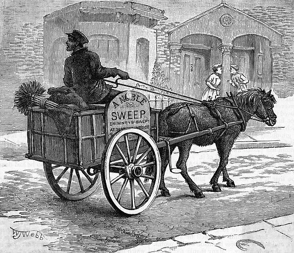 CHIMNEY SWEEP IN CART