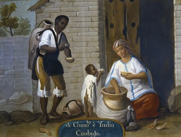 De Chino e India, Cambujo. (From a Chinese