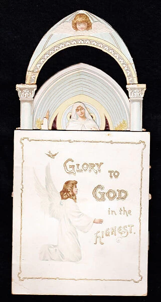 Christmas card, Glory to God in the Highest