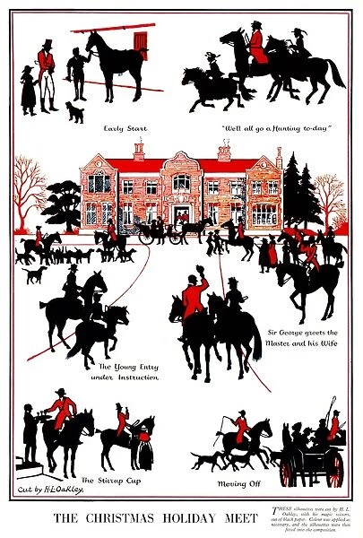 The Christmas Holiday Meet by H. L. Oakley