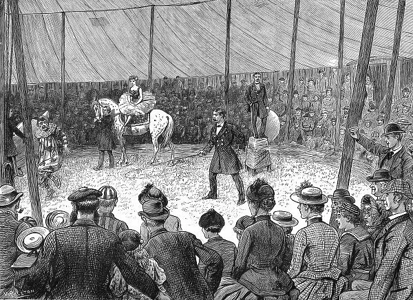 Circus Performance, c. 1886