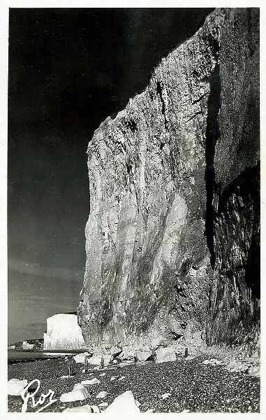 Cliffs at Ault-Onival, Somme Department, Haut-de-France