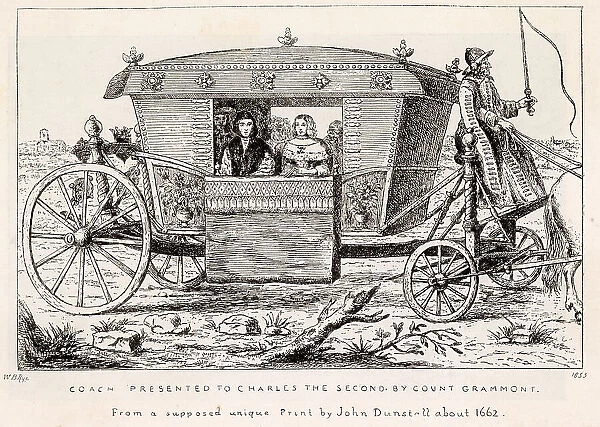 A coach presented to Charles II
