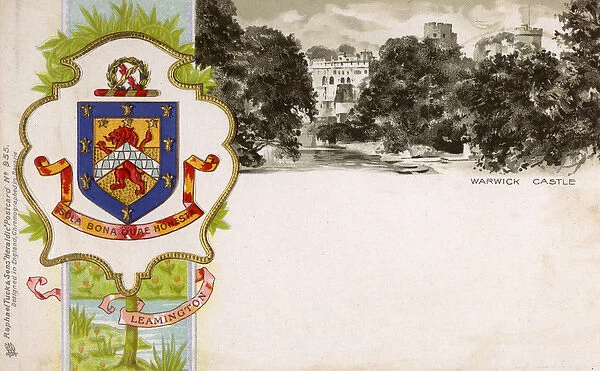 Coat of Arms of (Royal) Leamington (Spa) and Warwick Castle