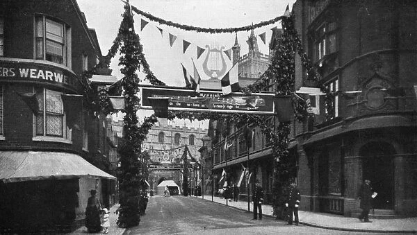 College Street, Gloucester, during the Three Choirs Festival