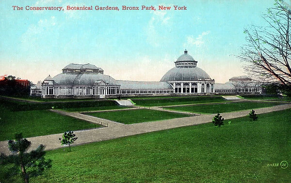 The Conservatory, Botanical Gardens, Bronx Park, New York