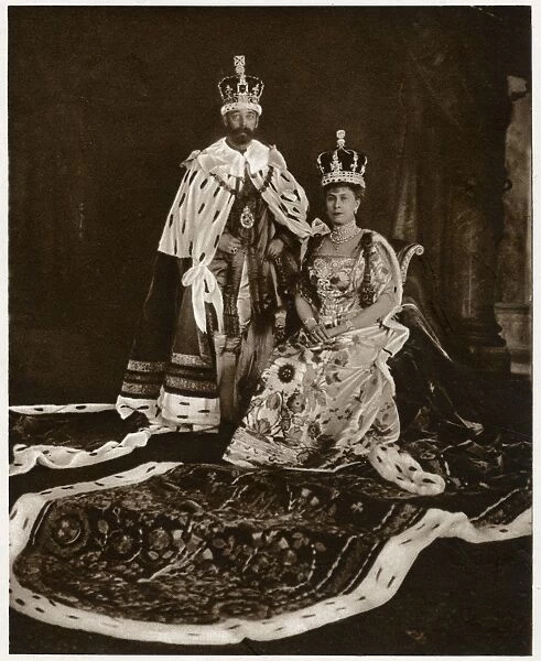 Coronation of King George V and Queen Mary 1911