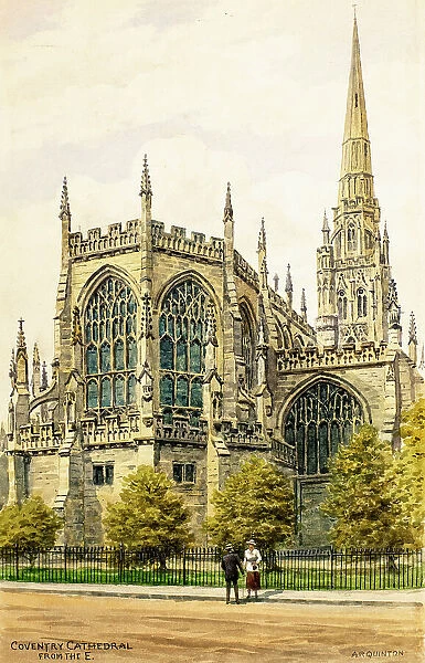 Coventry Cathedral (old), Warwickshire