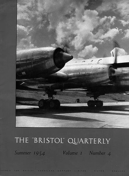 The front cover of The Bristol Quarterly Spring 1954