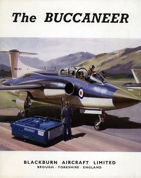 Cover of brochure for the Blackburn Buccaneer