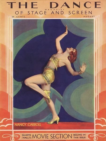 Cover of Dance magazine, August 1930