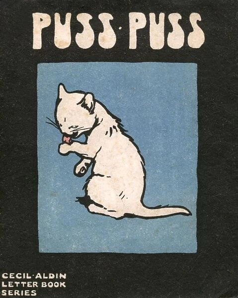 Cover design by Cecil Aldin, Puss Puss