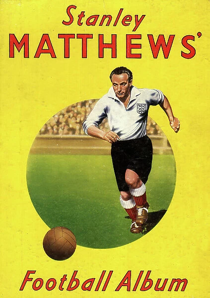 Cover design, Stanley Matthews Football Album